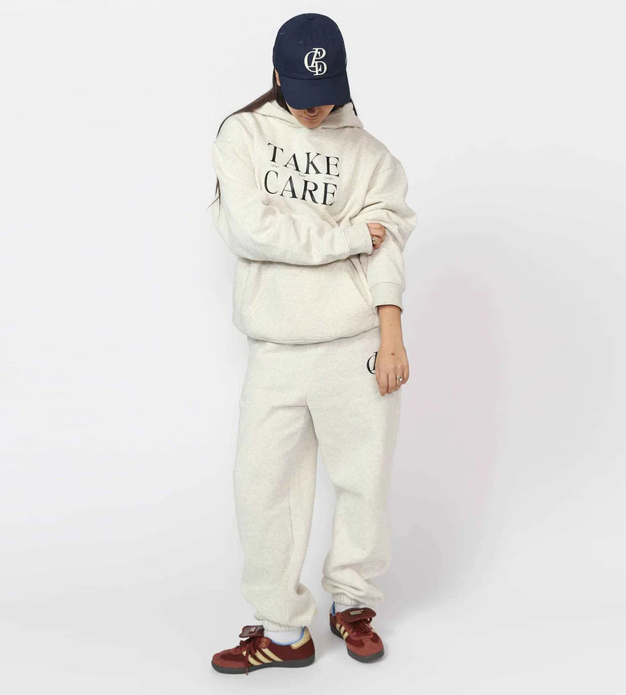 Commonplace | Take Care Hoodie | Grey Marle