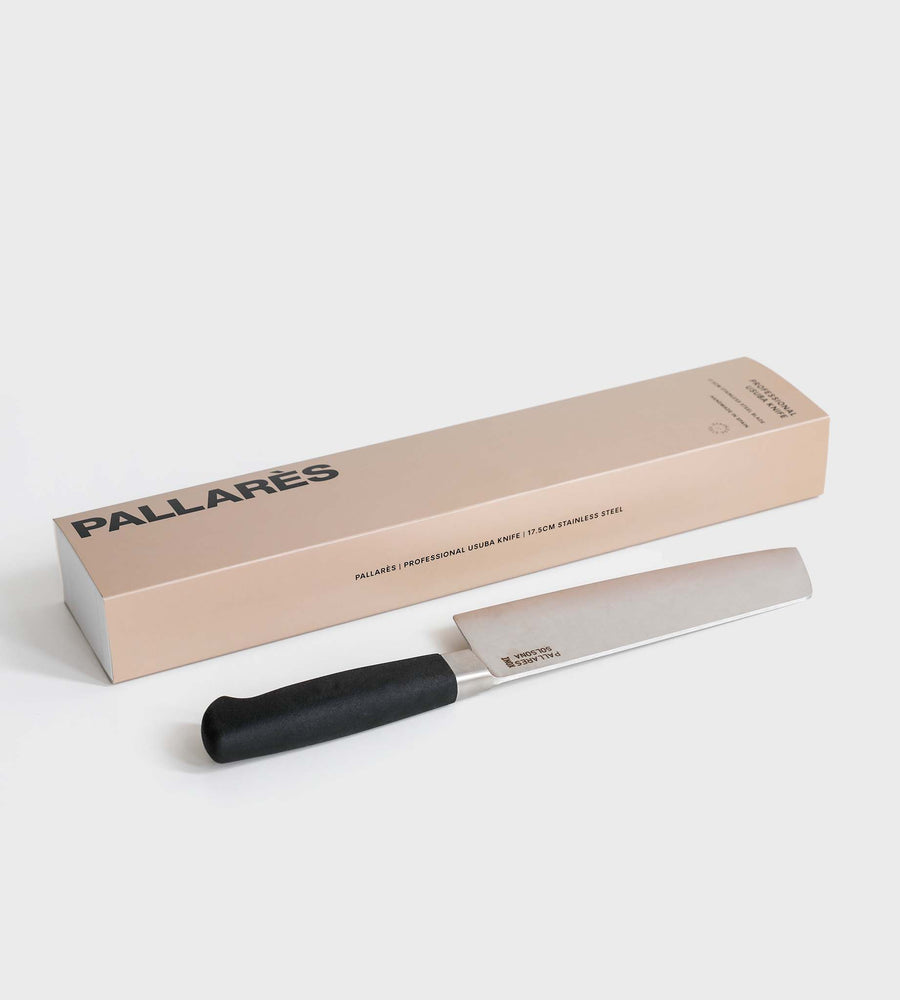 Pallares | Usuba Professional Knife | 17.5cm Stainless Steel Blade