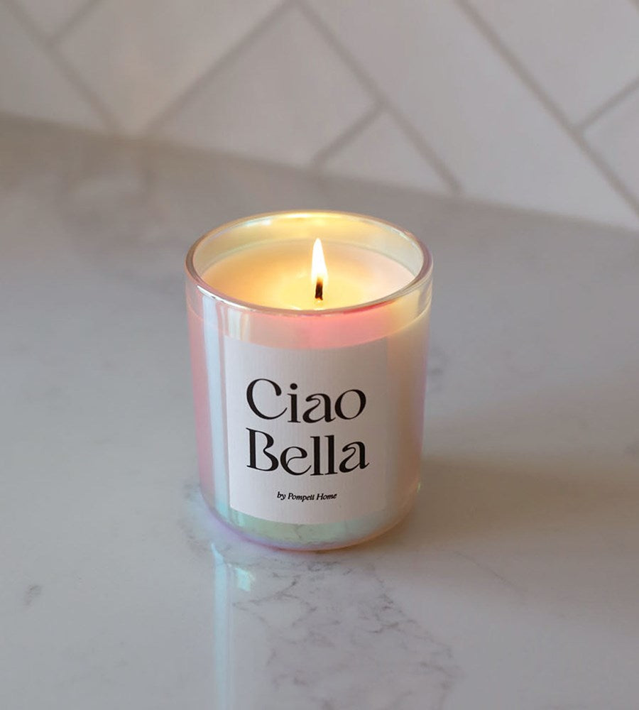 Pompeii | Ciao Bella Candle | Holographic Rainbow