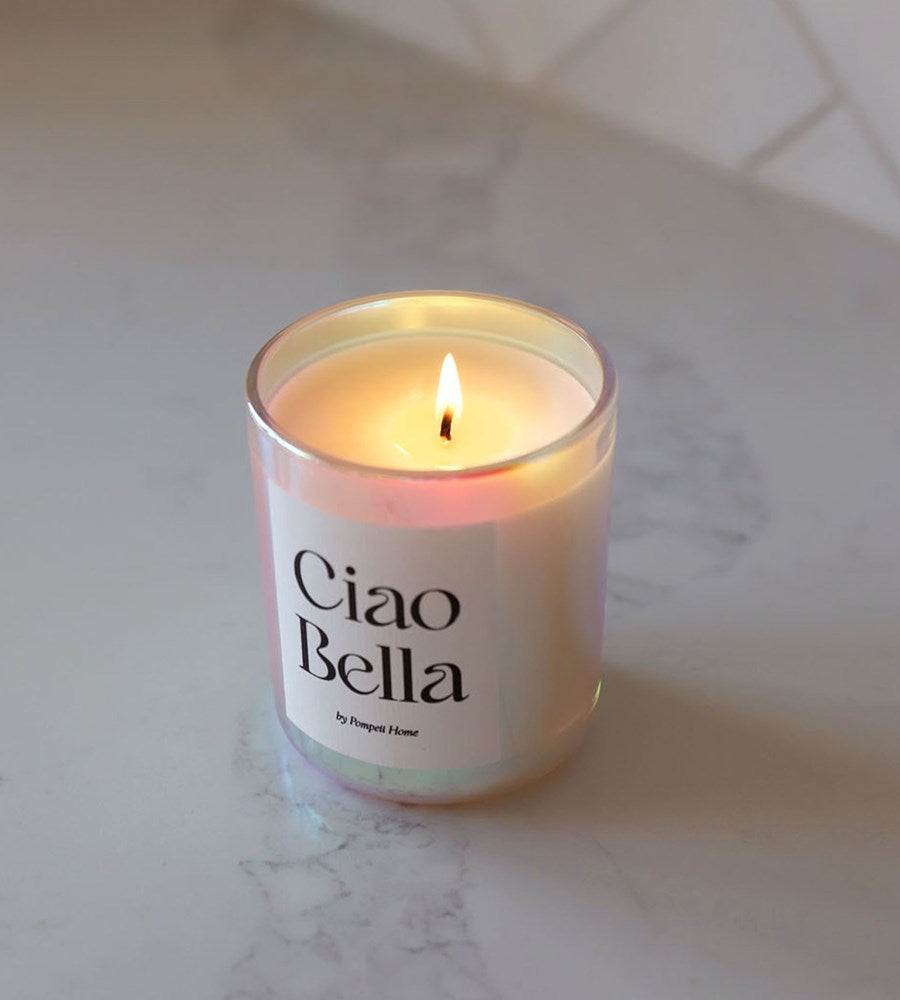 Pompeii | Ciao Bella Candle | Holographic Rainbow
