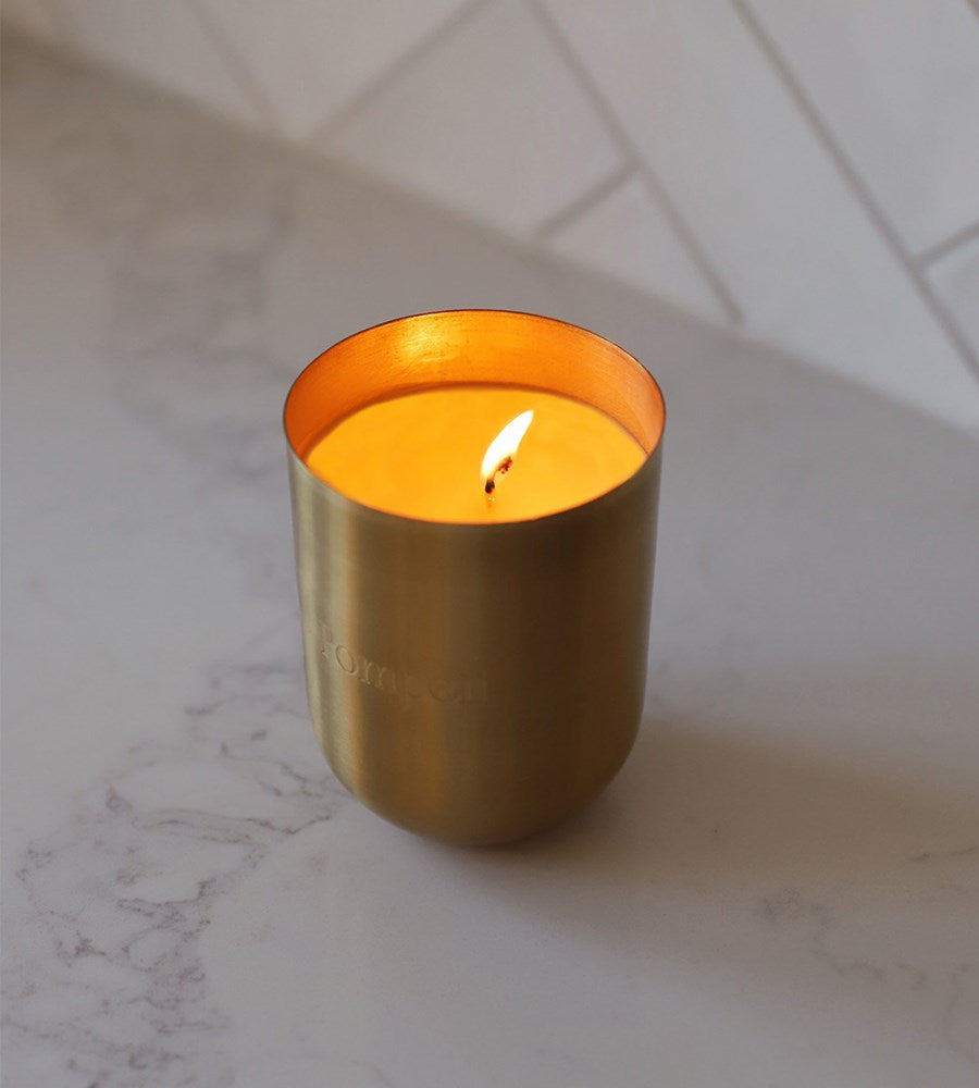 Pompeii | Milan Candle | Solid Brass