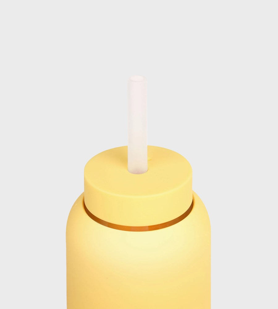 Bink Lounge Straw & Cap | Lemon