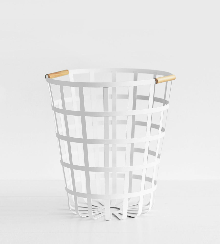 Tosca Laundry Basket Round White