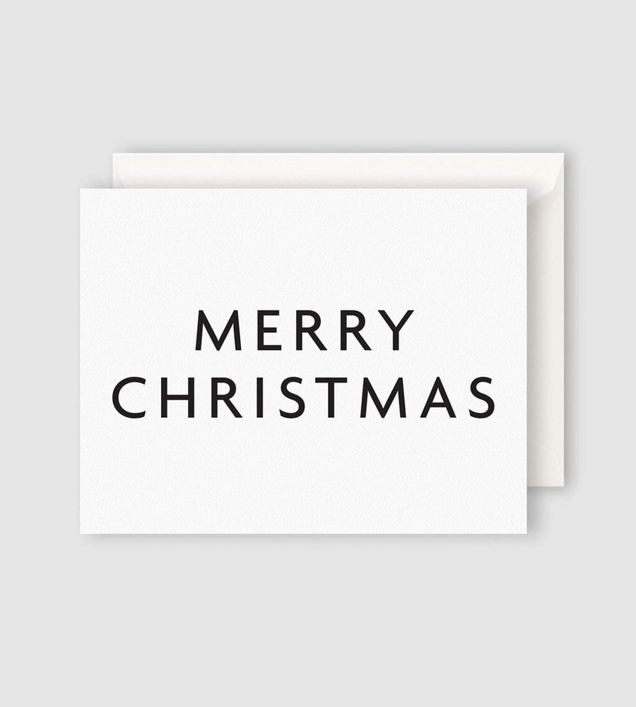 Father Rabbit Stationery Merry Christmas Card