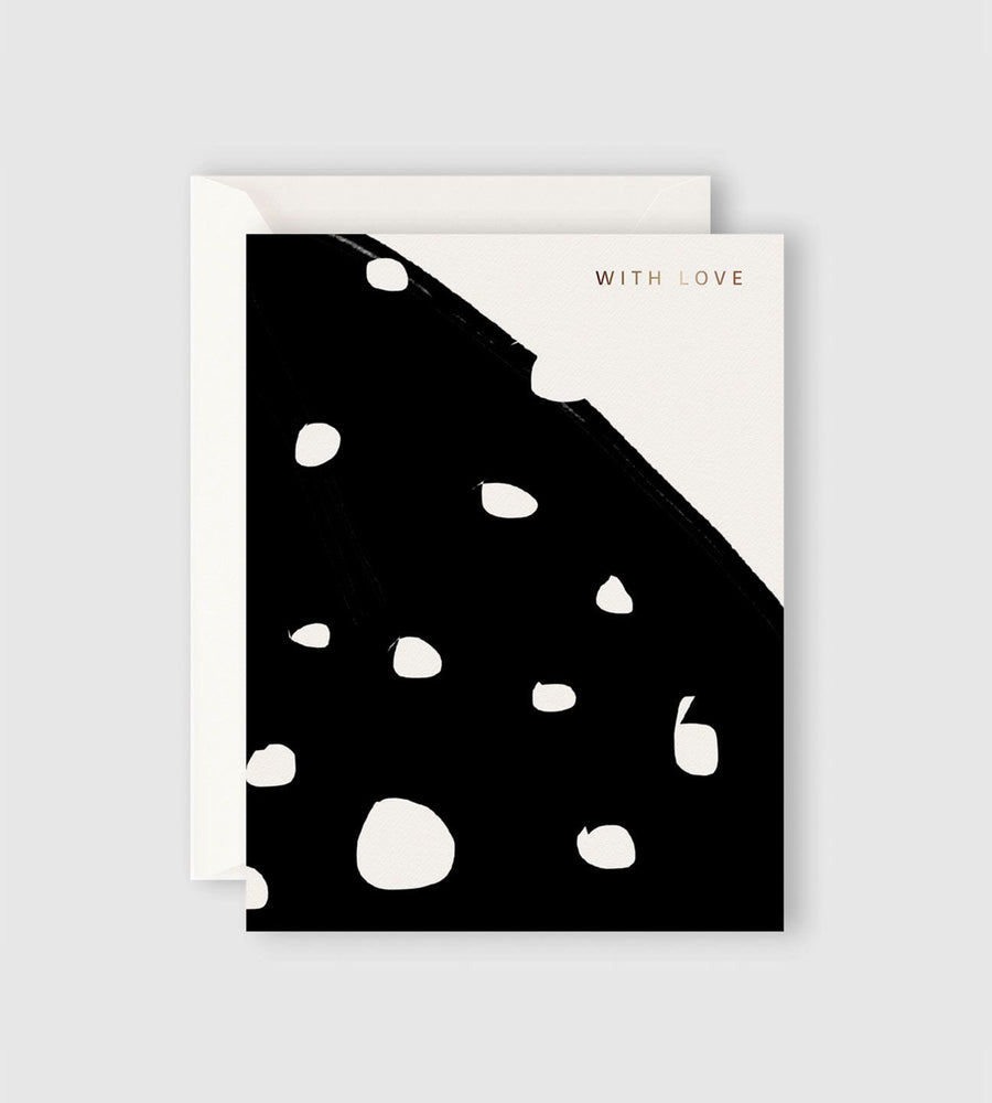Father Rabbit Stationery | With Love Spotty Card