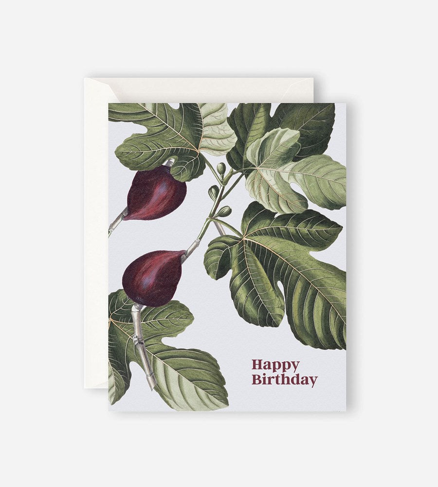 Father Rabbit Stationery | Happy Birthday Fig Card