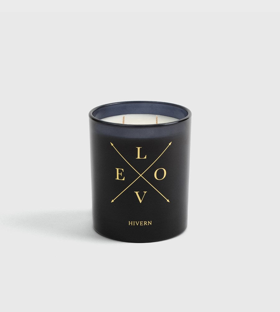 Hivern | Lemongrass & Grapefruit Candle | Dark Navy
