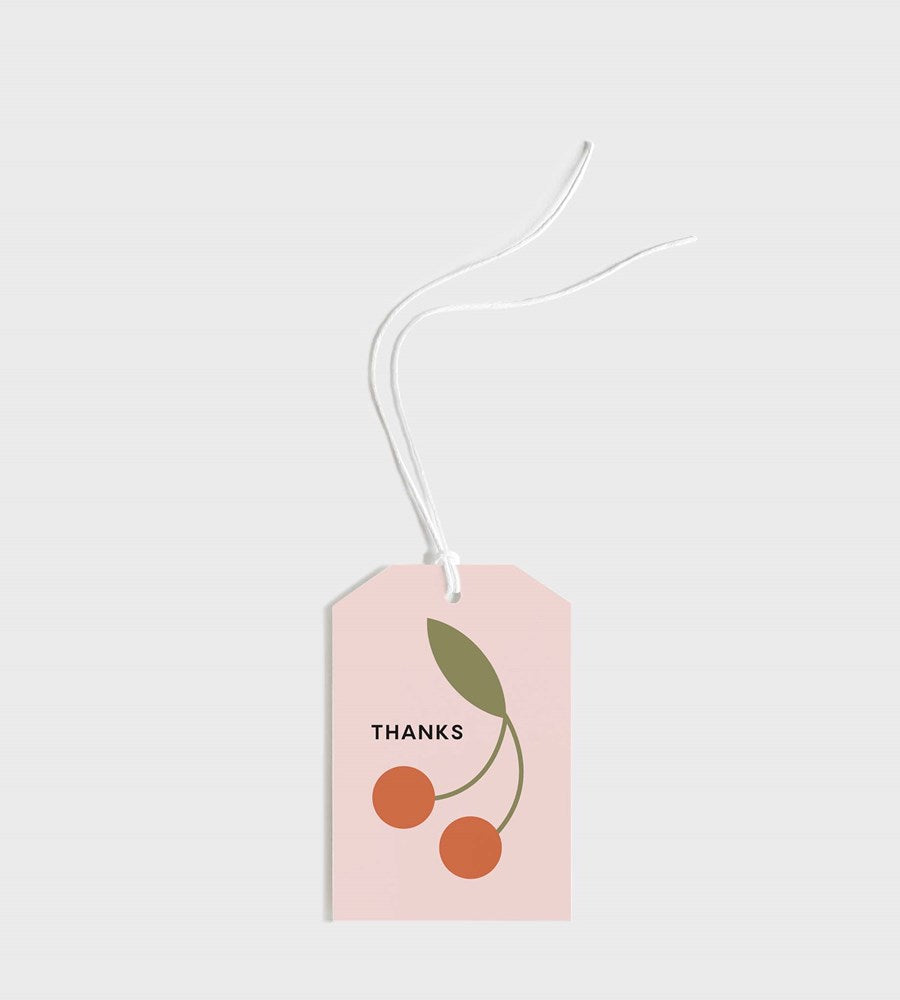 Lettuce | Gift Tag | Cherries Thanks