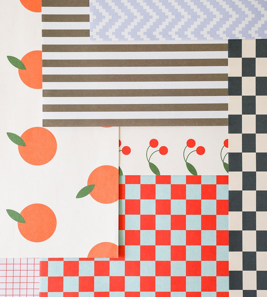 Lettuce | Wrapping Paper | Checkers