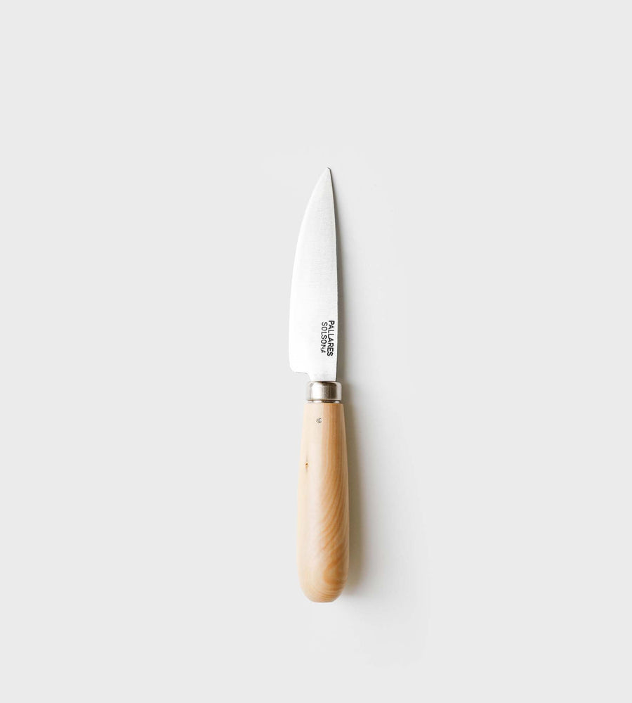 Pallares | Kitchen Knife | Boxwood | 11cm Carbon Steel Blade