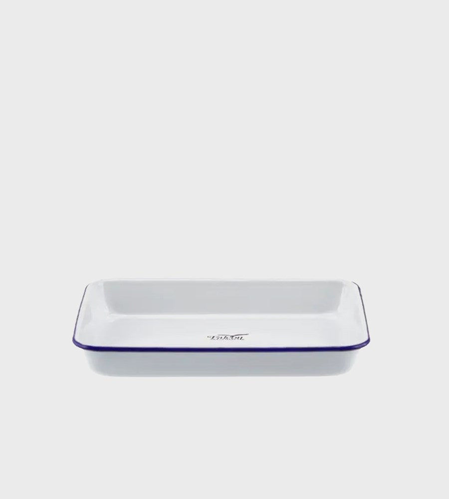 Traditional Enamel Baking Tray