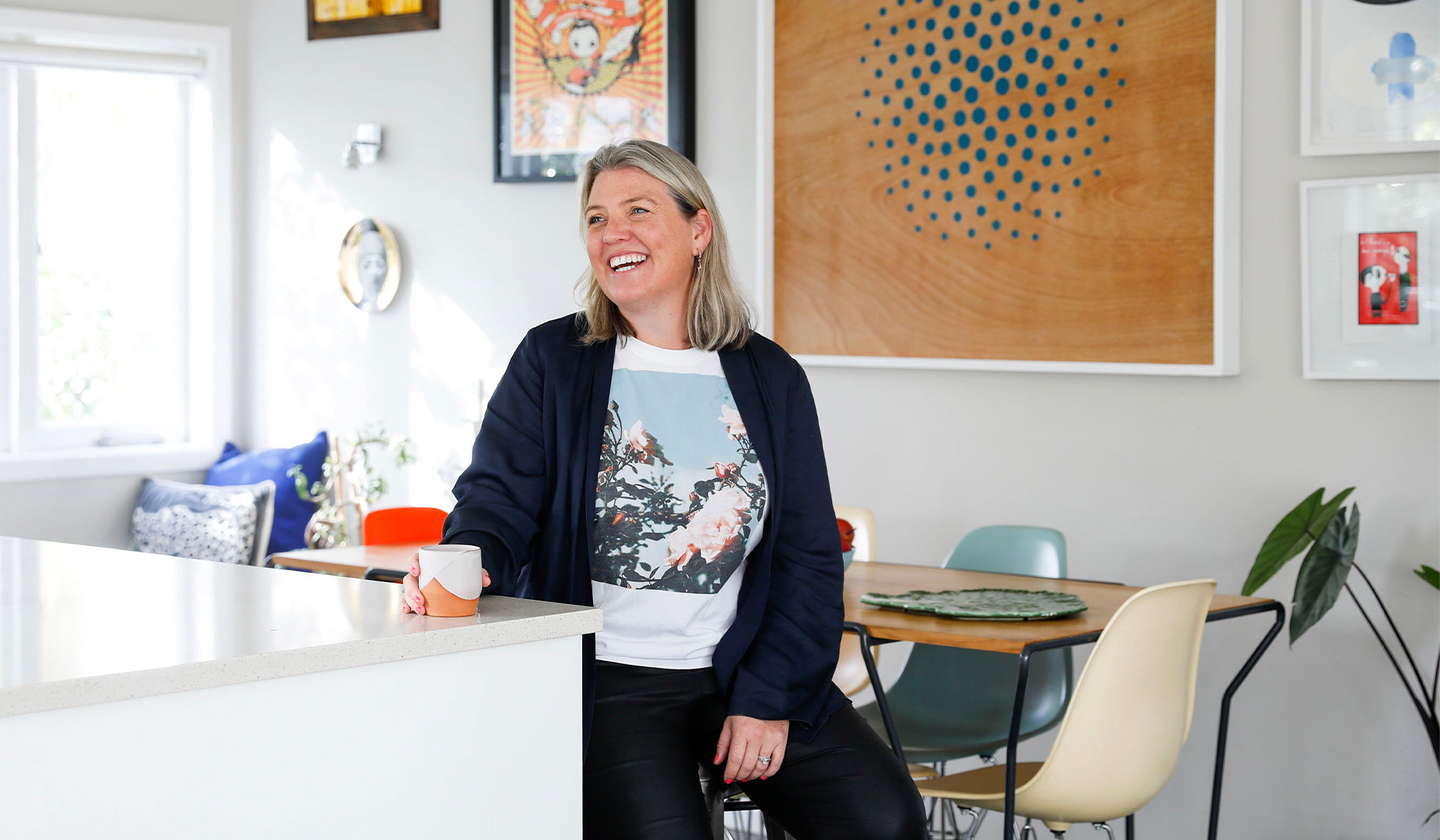 Father Rabbit at Home with Rebecca Caughey