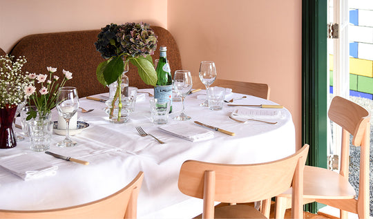 Father Rabbit Dinner Party