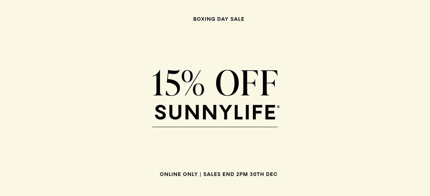 Boxing Day Sale 2024 Sunnylife