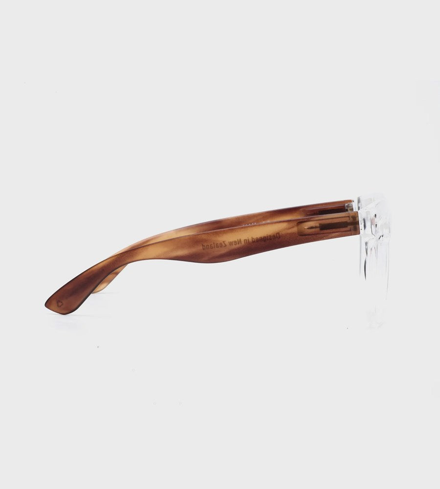 11am Crystal/Havana Reading Glasses