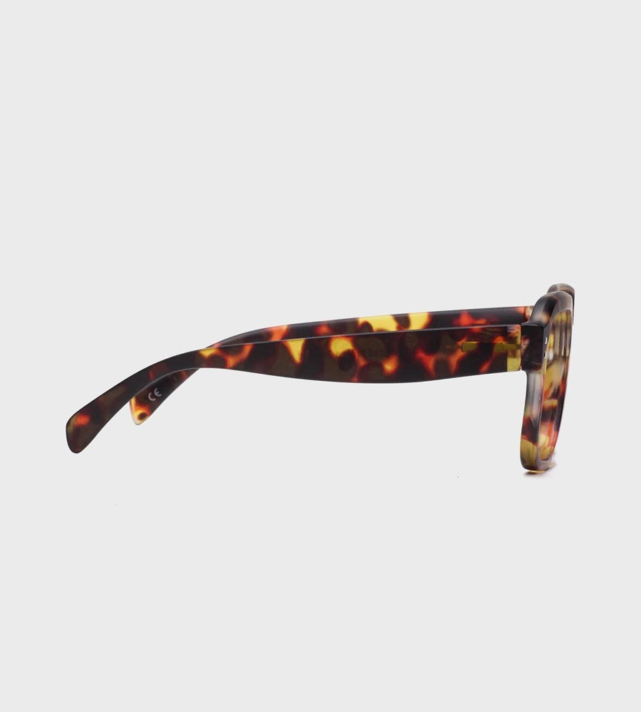 3pm Brown Tort Reading Glasses