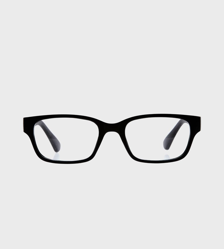 8am Black Reading Glasses