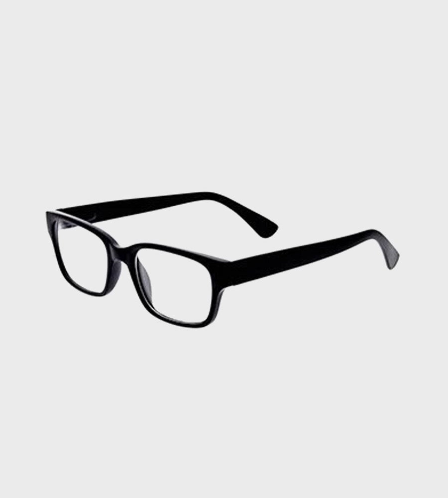 8am Black Reading Glasses