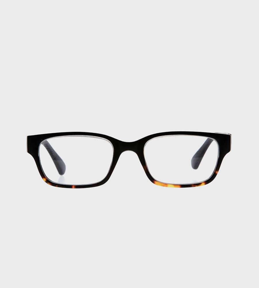 8am Black to Tort Reading Glasses