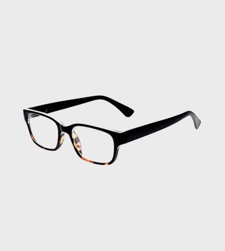8am Black to Tort Reading Glasses