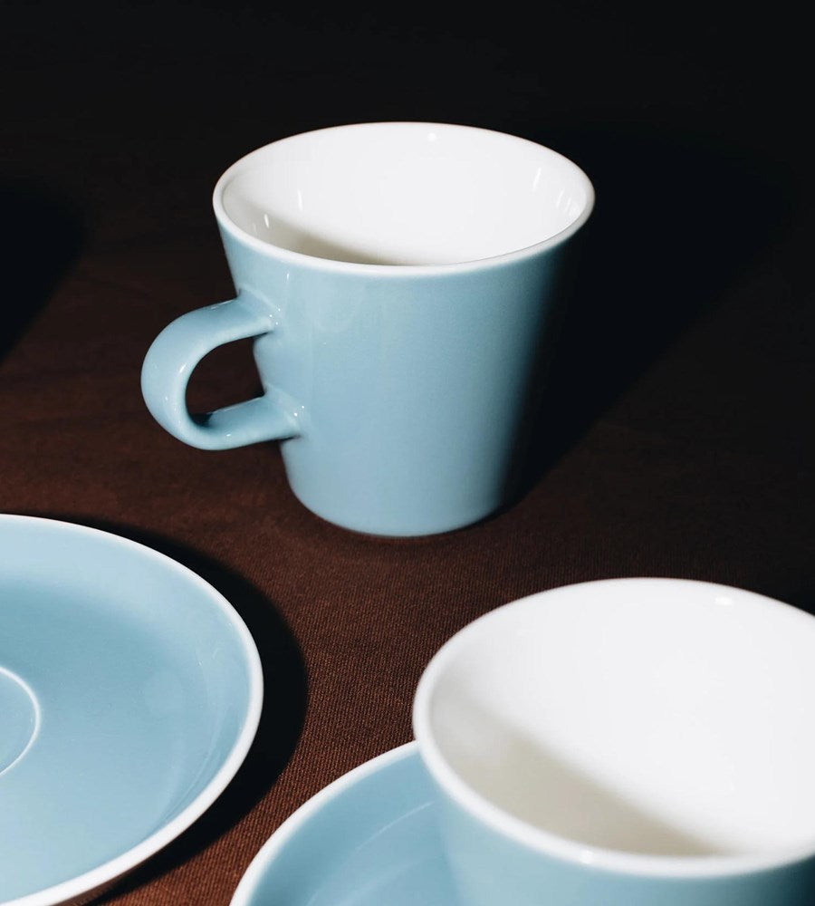 ACME | Roman Cup and Saucer | Kokako Blue | Large