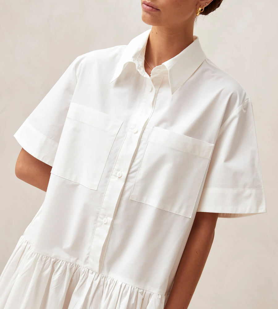 Alohas | Bay Midi Dress | White