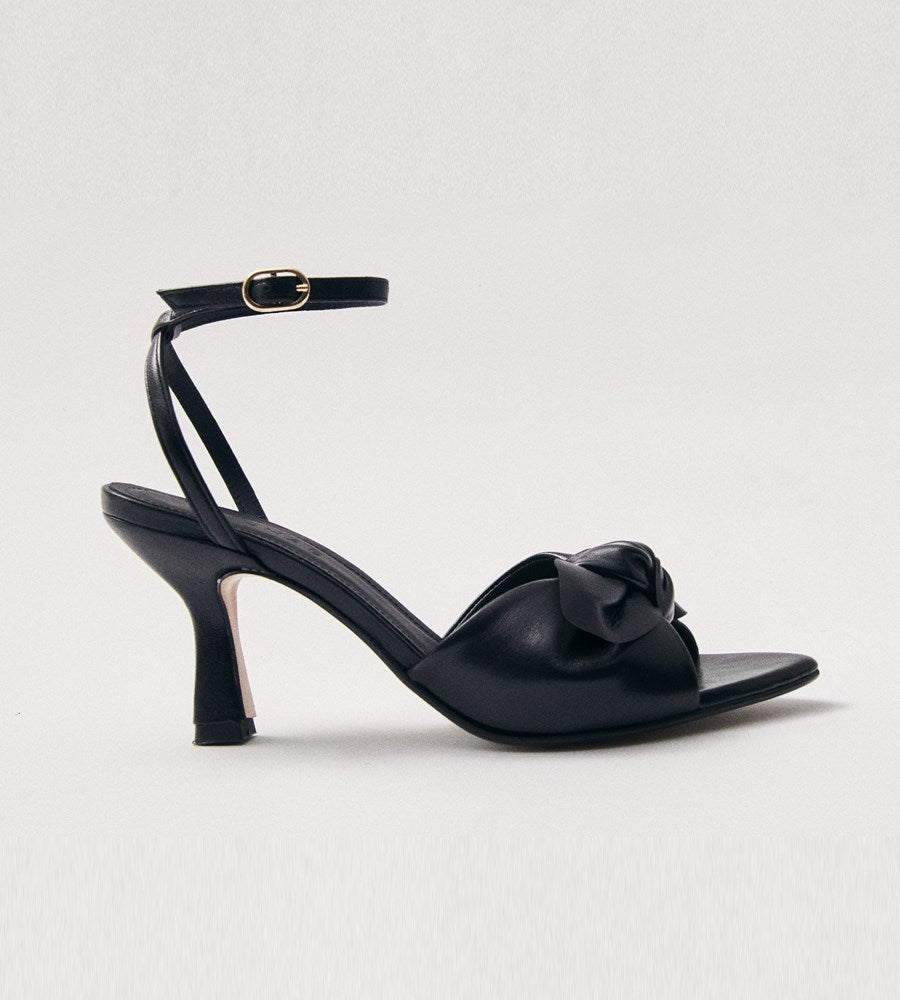 Alohas | Cyra Leather Sandals | Black