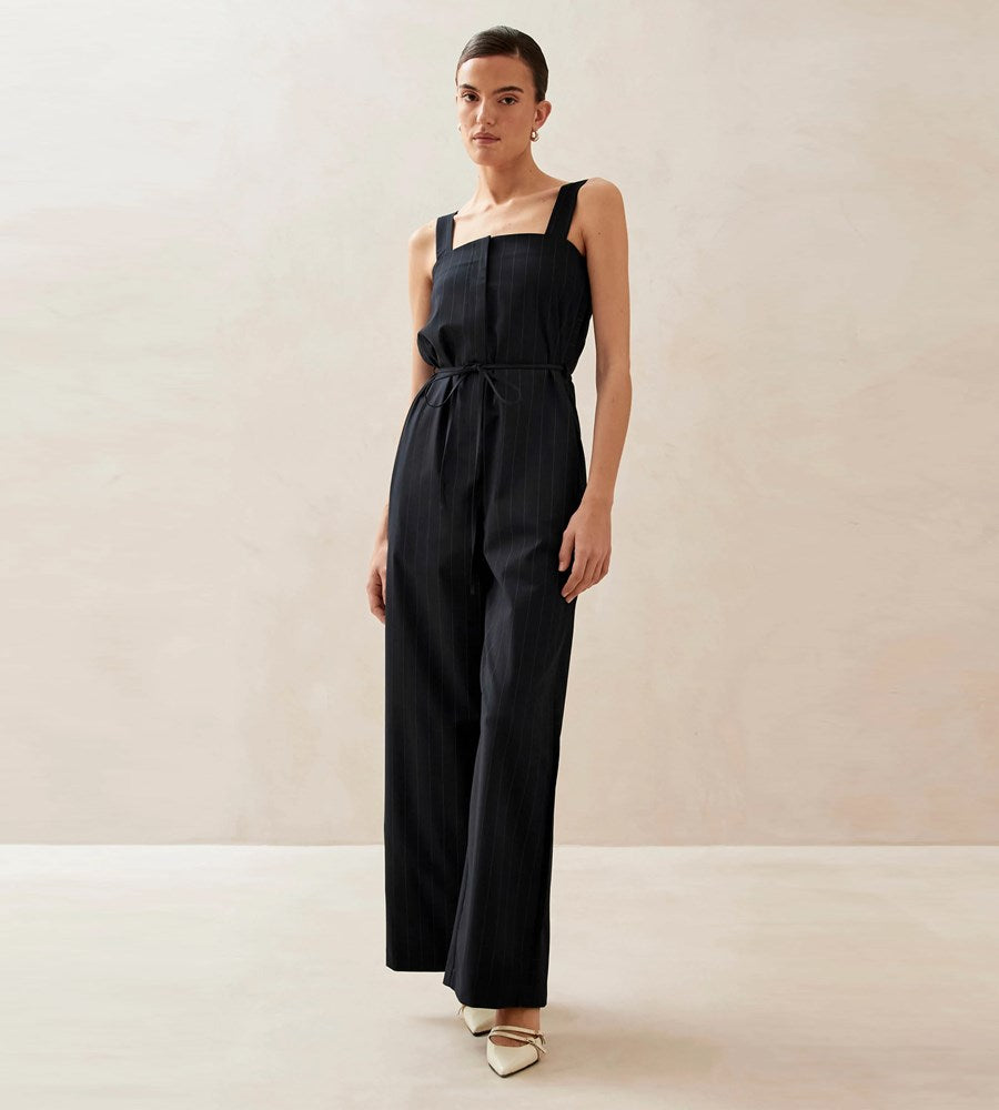 Alohas | Ingrid Jumpsuit | Navy