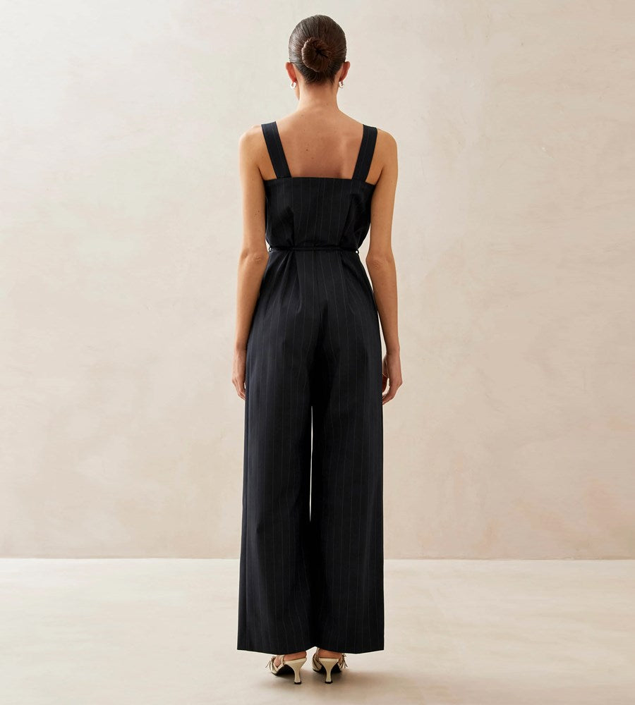 Alohas | Ingrid Jumpsuit | Navy