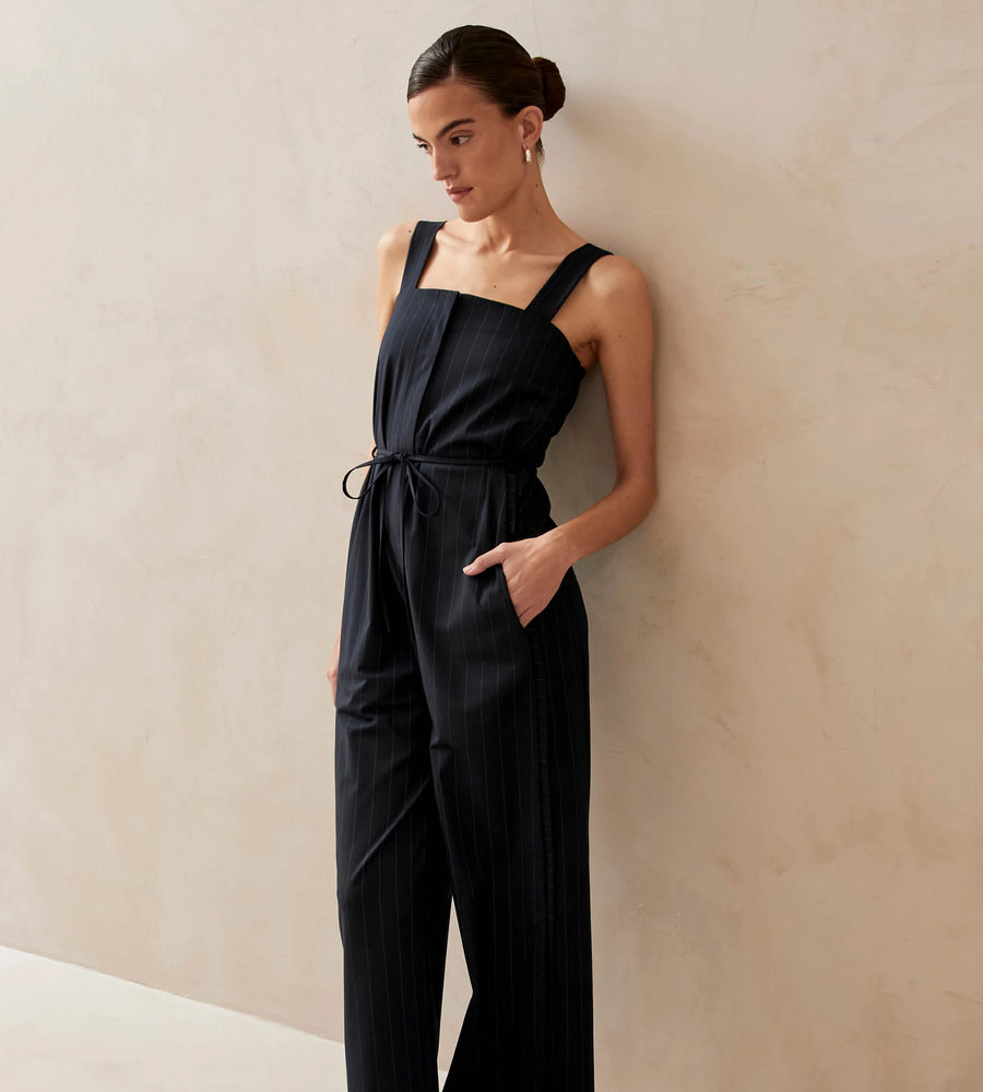 Alohas | Ingrid Jumpsuit | Navy