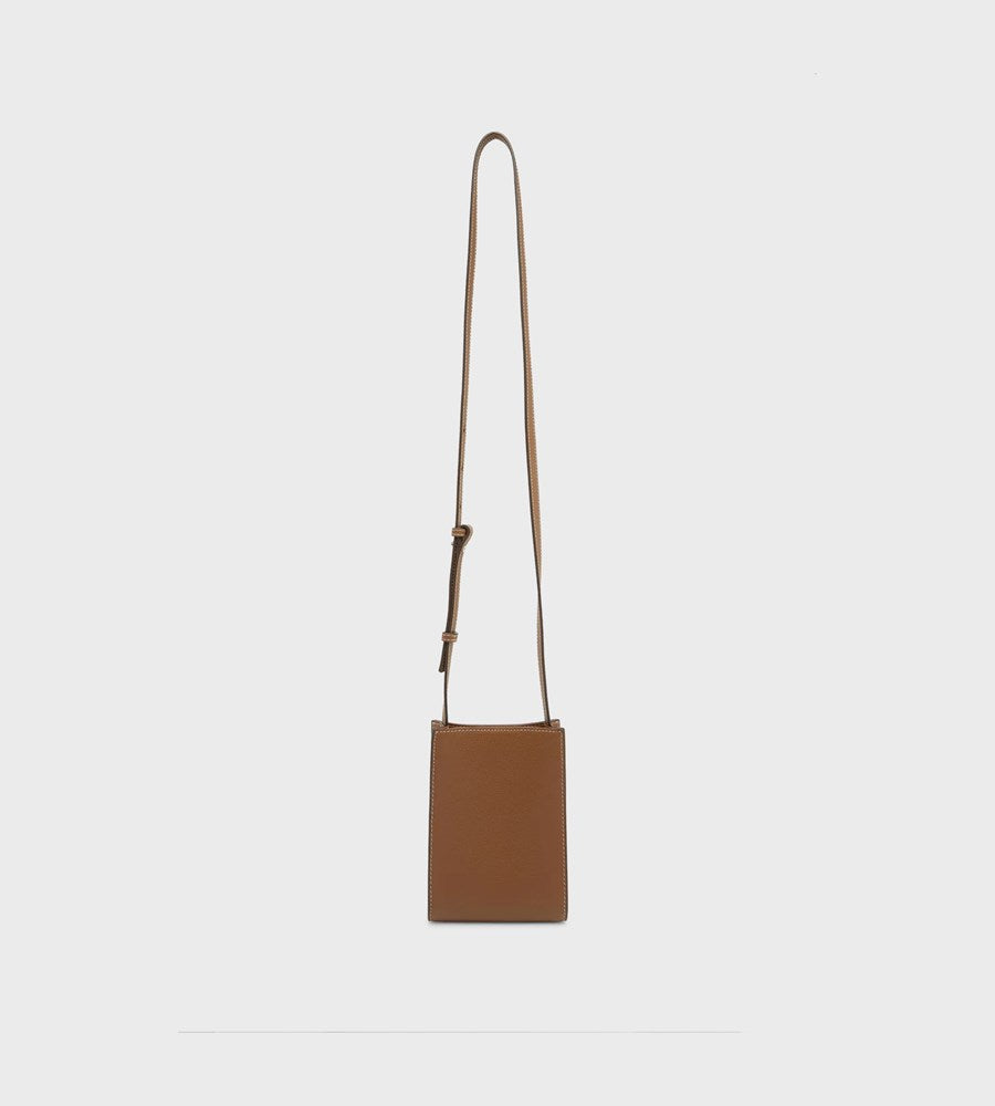 Assembly Label I Clara Crossbody Leather Bag I Tan