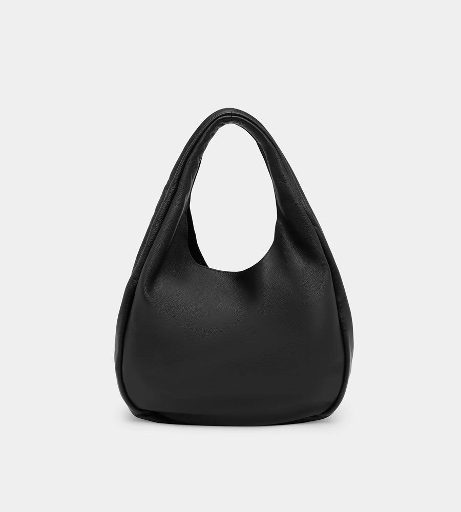 Assembly Label | Delta Leather Bag | Black