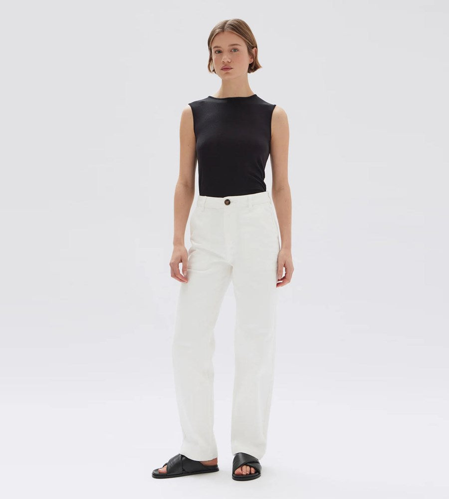 Assembly Label | Eleanor Pant | Vintage White