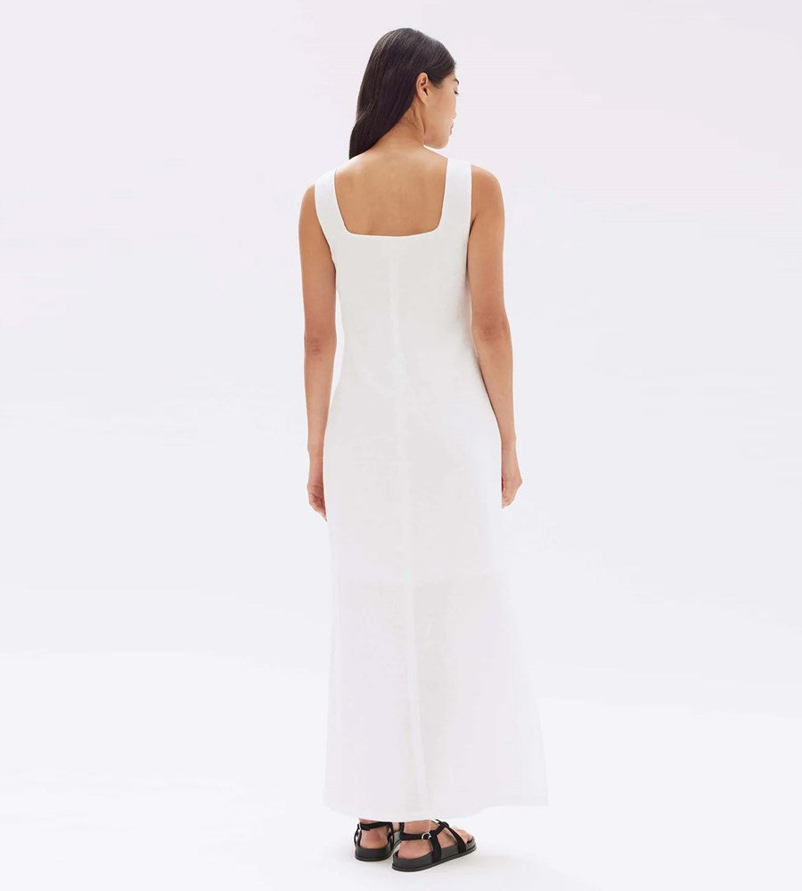 Assembly Label | Georgina Linen Maxi Dress | White