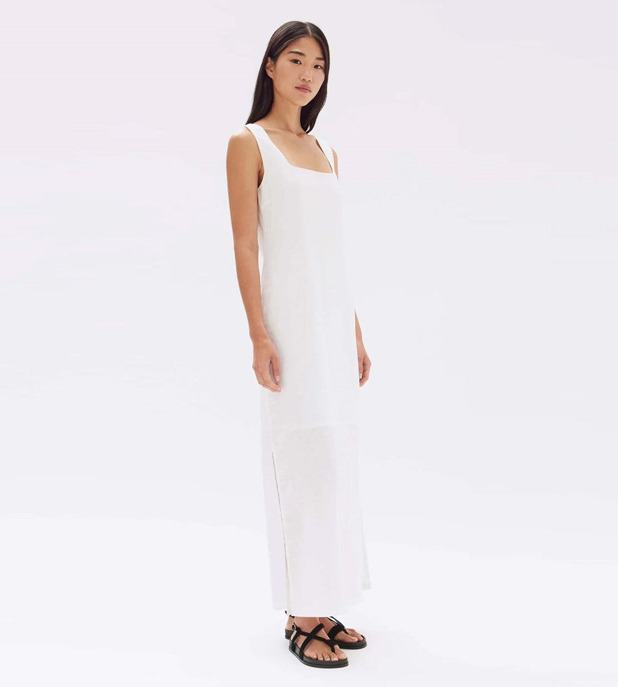 Assembly Label | Georgina Linen Maxi Dress | White