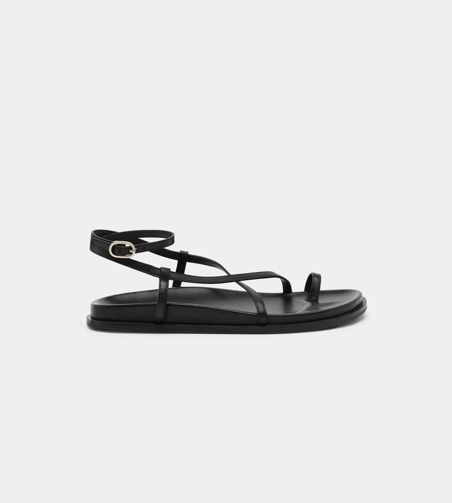 Assembly Label | Hilary Leather Sandal | Black