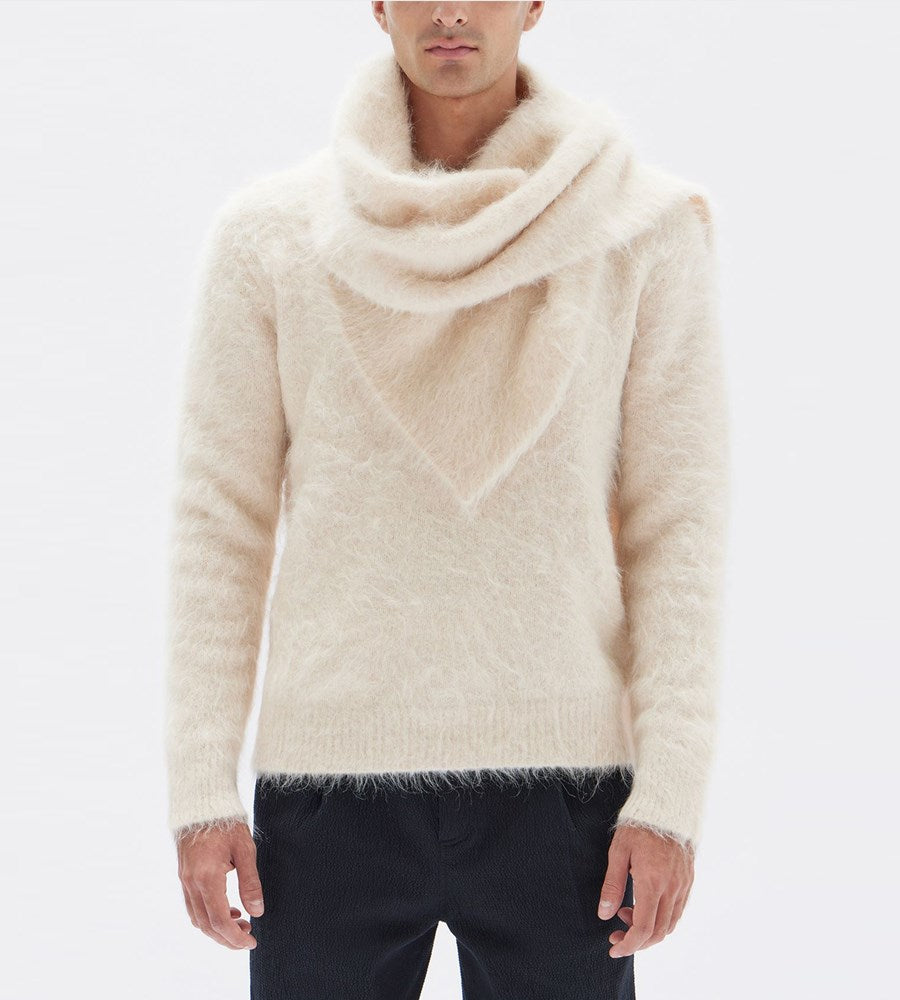 Assembly Label | Hunter Alpaca Scarf | Cream