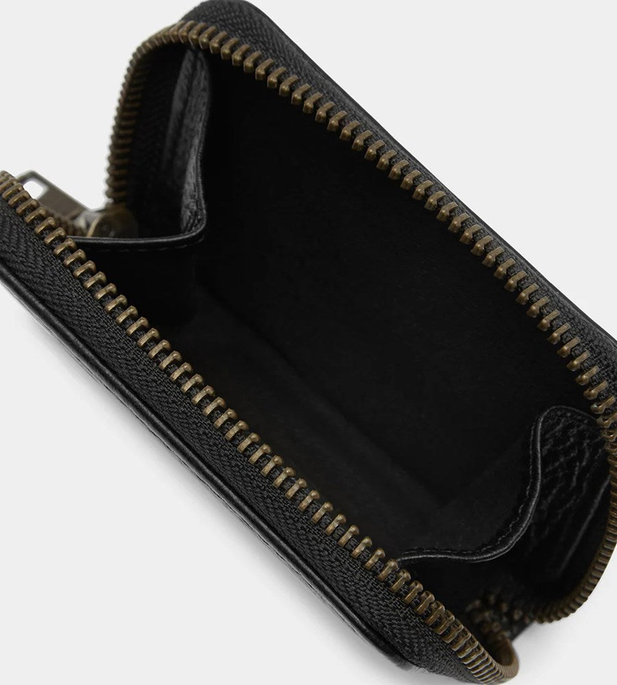 Assembly Label | Leather Zip Wallet | Black