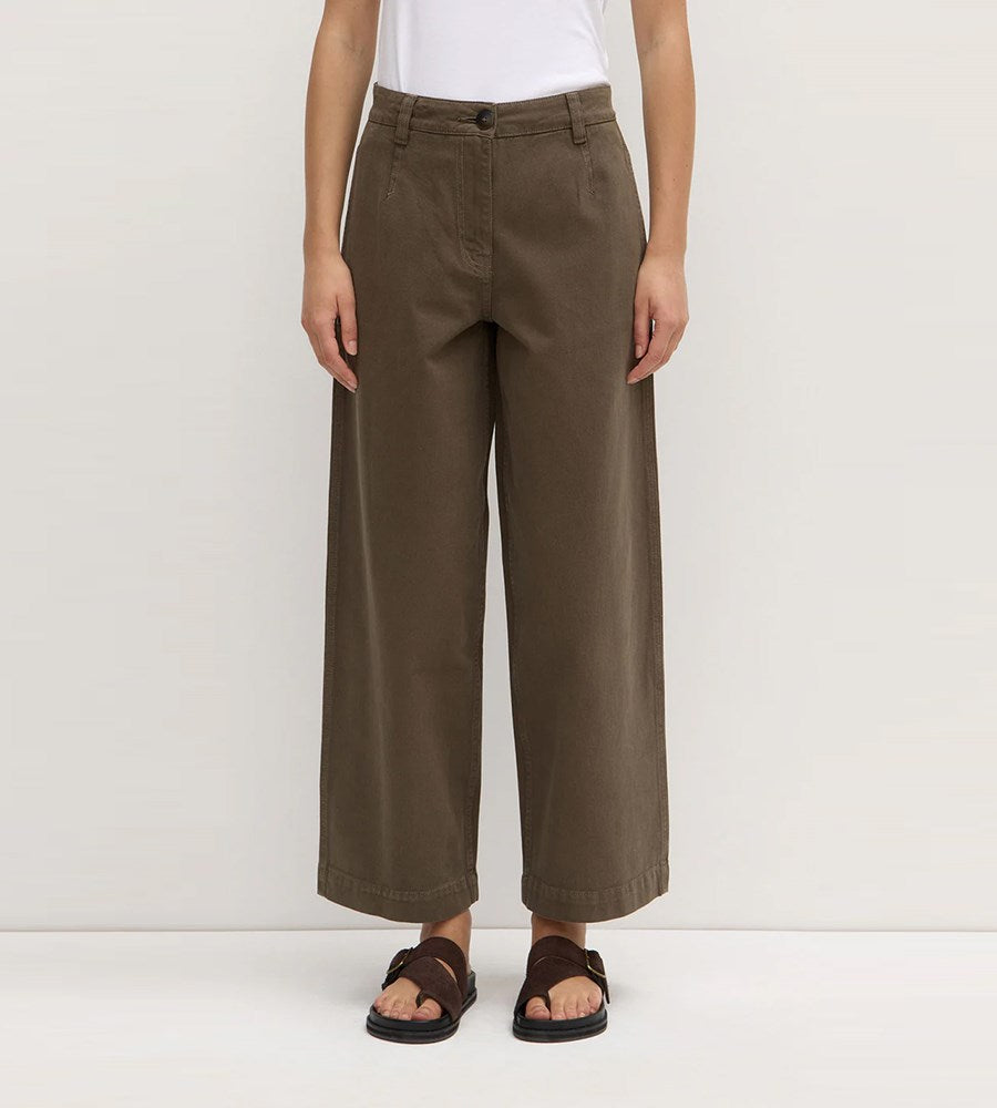 Assembly Label | Olivia Twill Pant Military