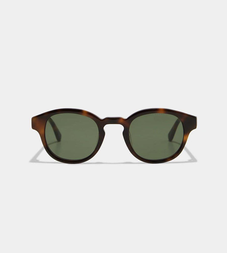 Assembly Label | Round Frame Sunglasses | Tortoise