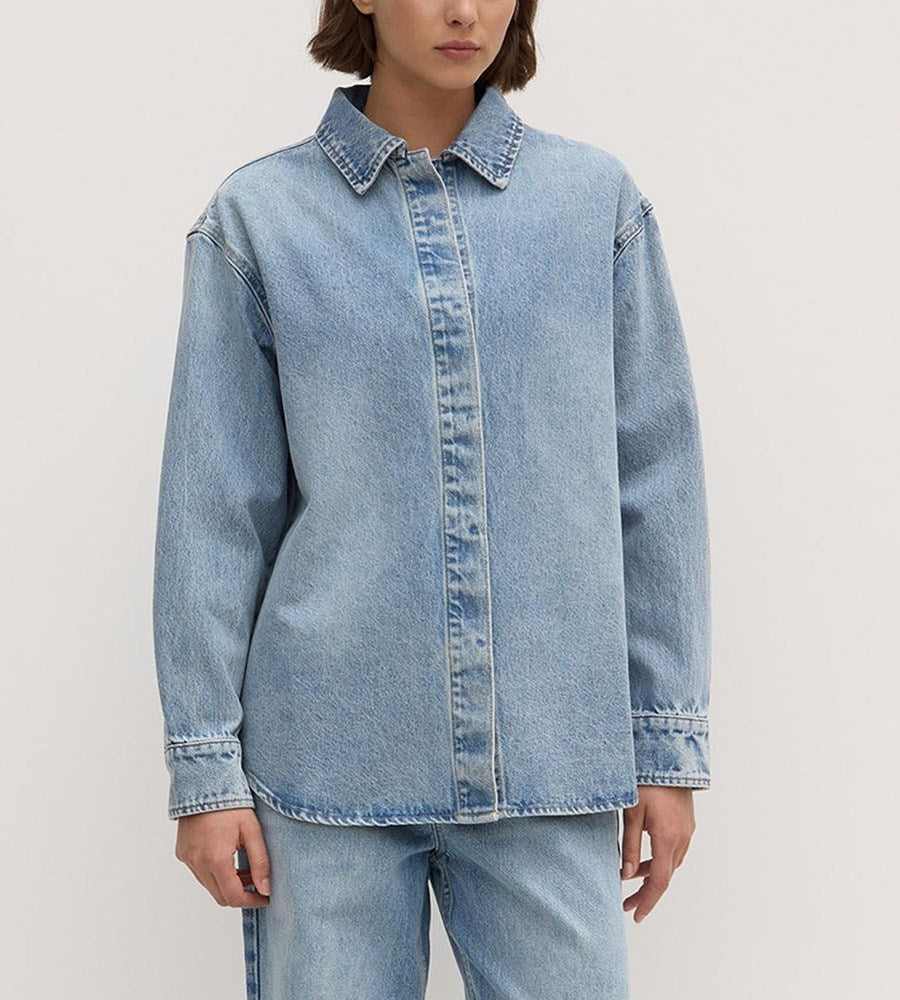 Assembly Label | Rylee Denim Overshirt Indigo Fade