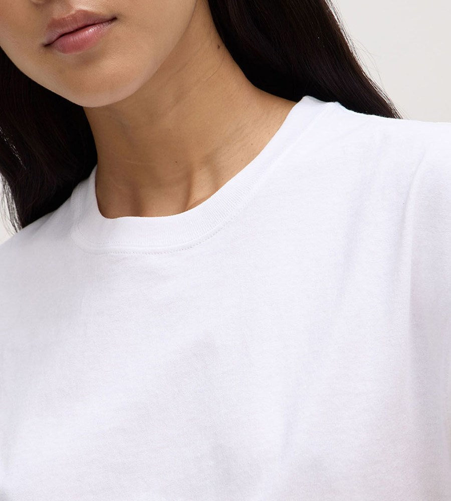 Assembly Label | Shay Slim Short Sleeve Tee White