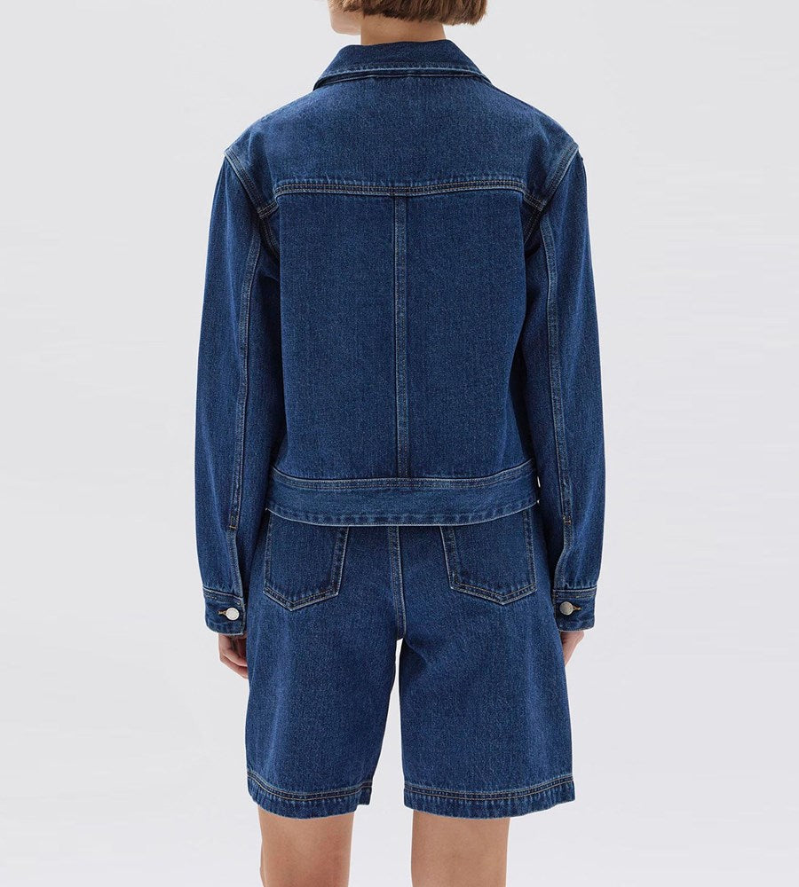 Assembly Label | Winnie Denim Jacket | Heritage Blue