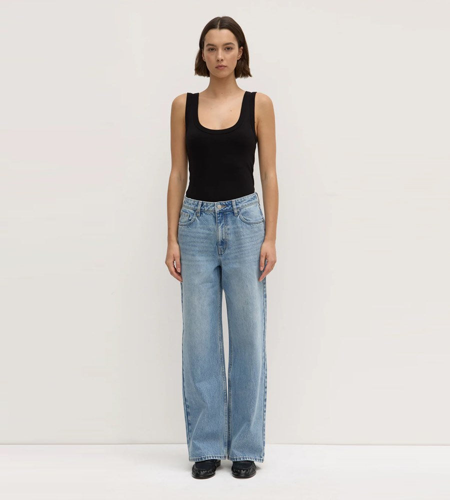 Assembly Label | Womens Relaxed Jean Indigo Fade