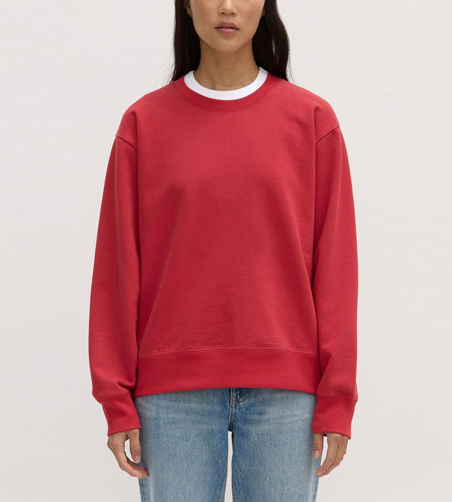 Assembly Label | Womens Weekender Fleece Crew Goji