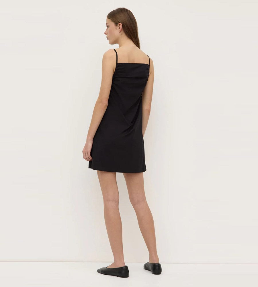 Assembly Label | Annie Poplin Mini Dress | Black