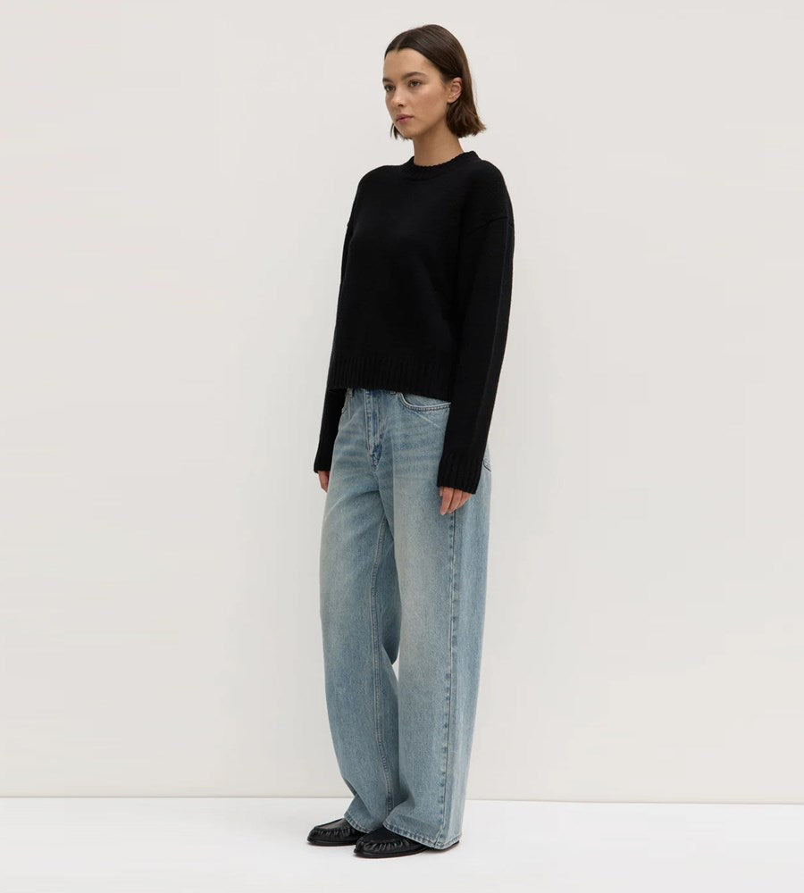 Assembly Label | Beau Merino Wool Knit | Black