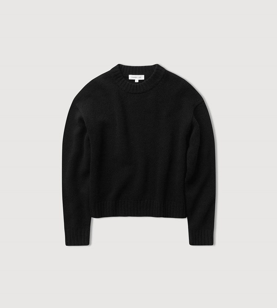 Assembly Label | Beau Merino Wool Knit | Black