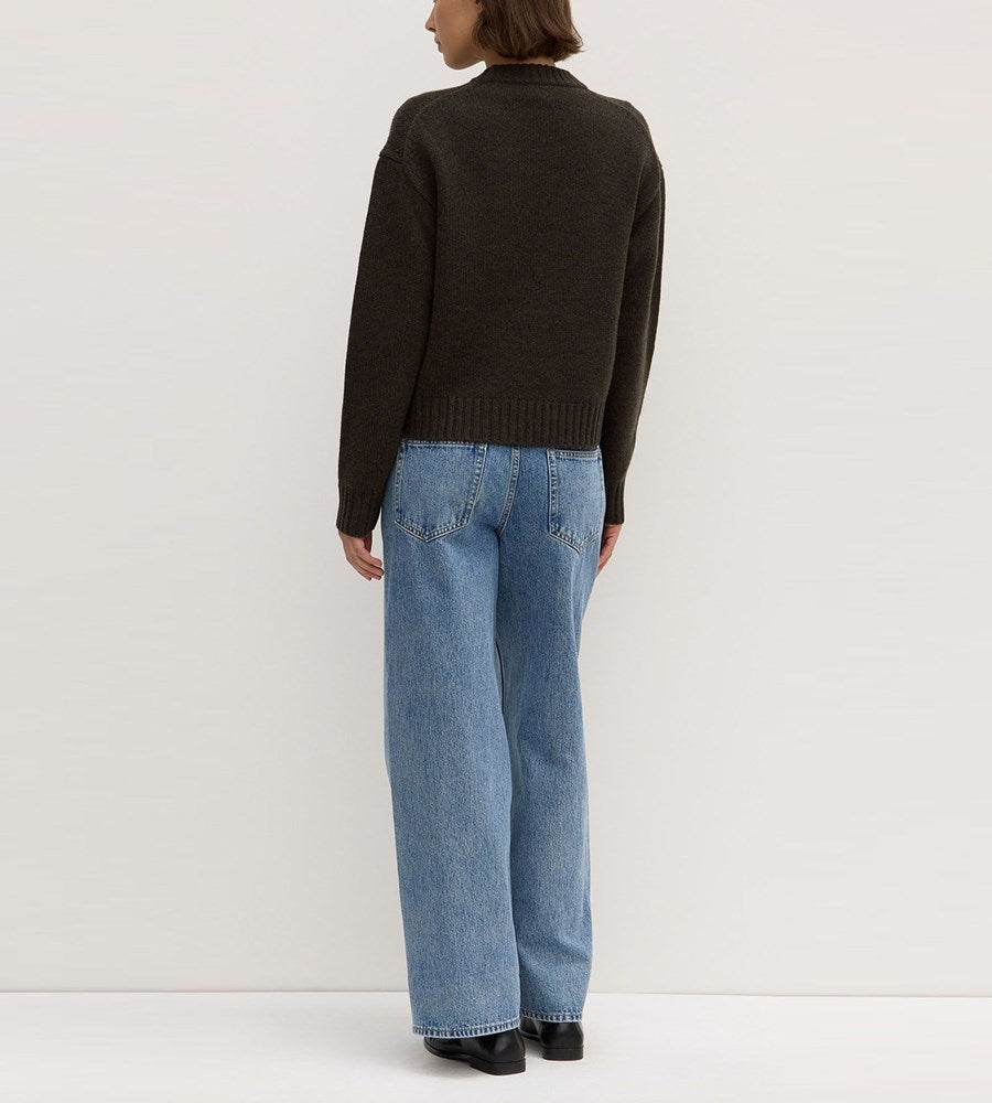 Assembly Label I Beau Wool Merino Knit I Sorrel Marle