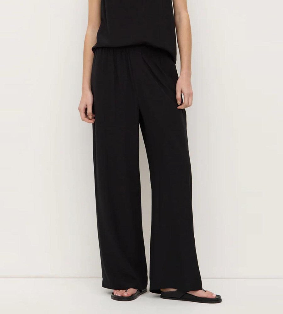 Assembly Label | Betty Silk Pant | Black